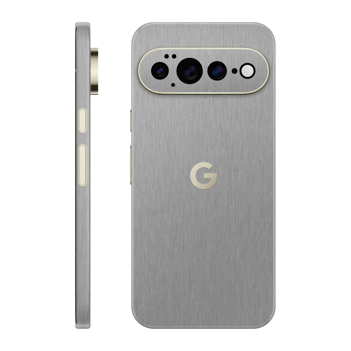 Folie de protectie pentru Google Pixel 11 Pro XL, eSkins Elegans, Skin Metalic Grafit