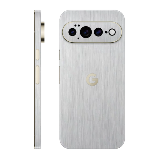Folie de protectie pentru Google Pixel 11 Pro XL, eSkins Elegans, Skin Metalic Gri