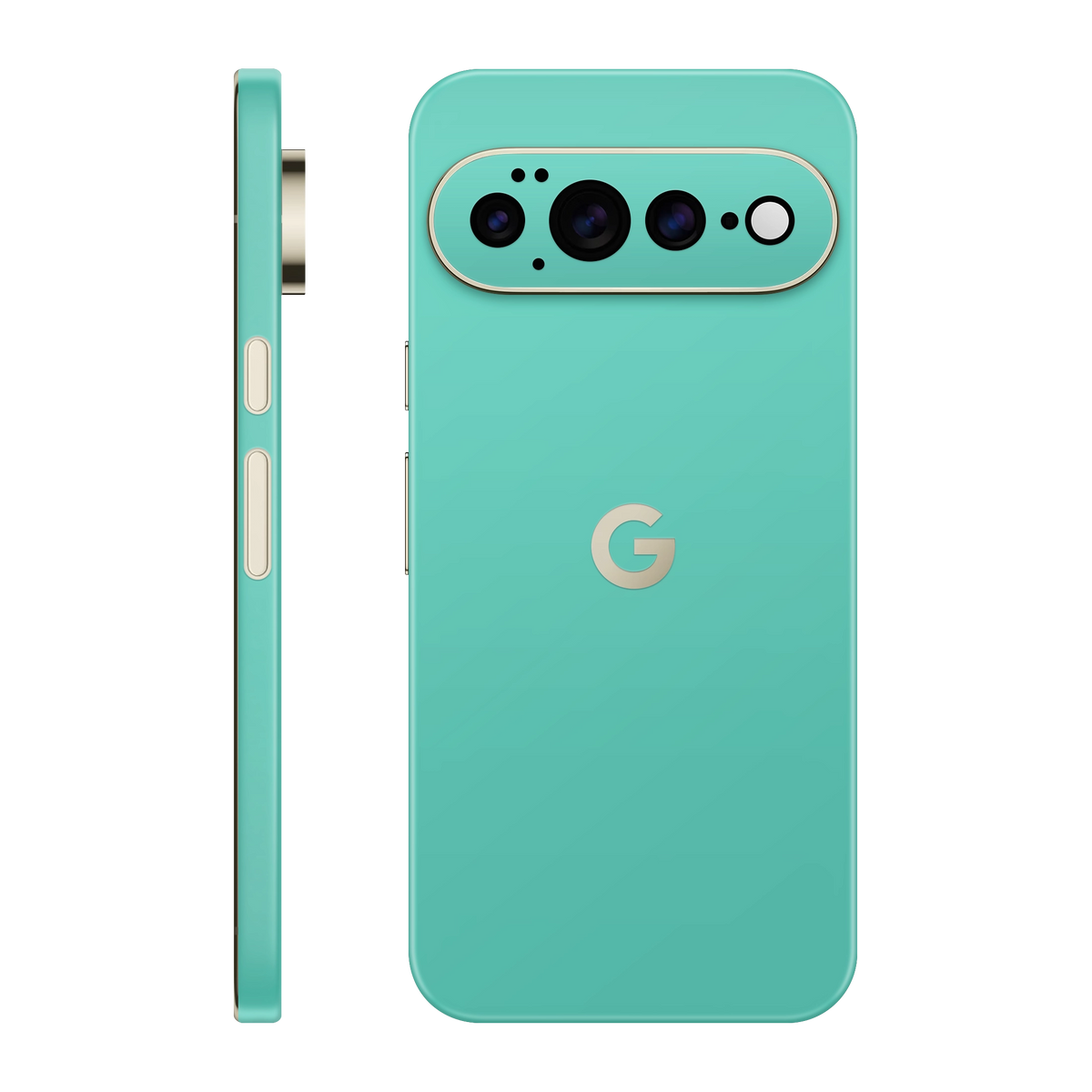 Folie de protectie pentru Google Pixel 11 Pro XL, eSkins Unique, Skin Mat Verde Menta