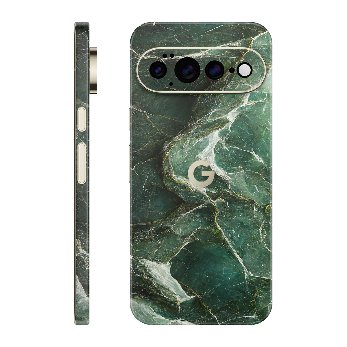 Folie de protectie pentru Google Pixel 11 Pro XL, eSkins Signature, Skin Mystic Emerald