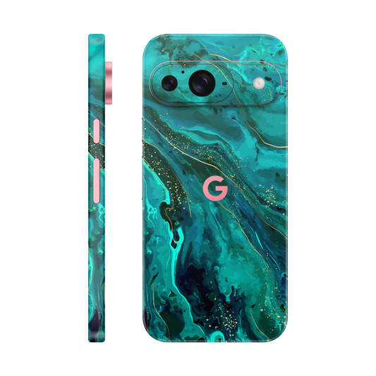 Folie de protectie pentru Google Pixel 9, eSkins Signature, Skin Celestial Lagoon