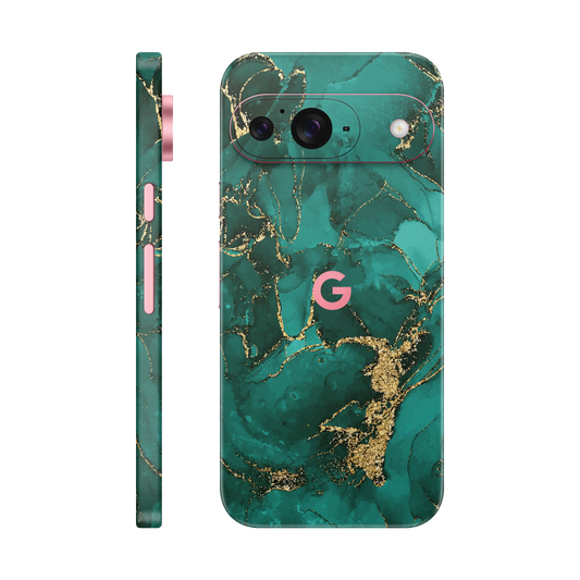 Folie de protectie pentru Google Pixel 9, eSkins Signature, Skin Ethereal Green