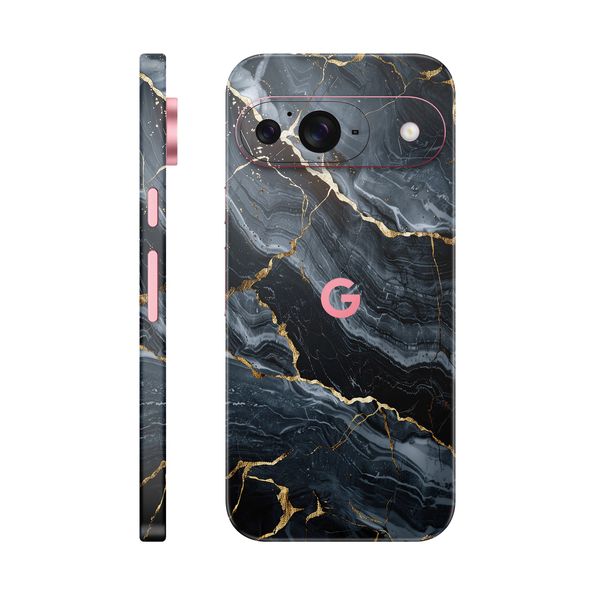 Folie de protectie pentru Google Pixel 9, eSkins Signature, Skin Gilded Abyss