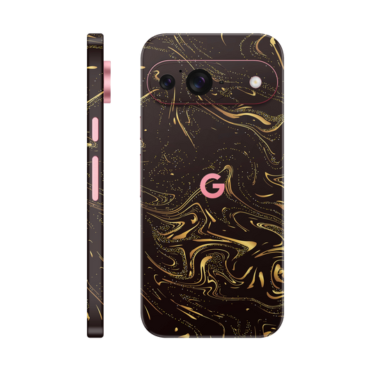 Folie de protectie pentru Google Pixel 9, eSkins Signature, Skin Golden Noir
