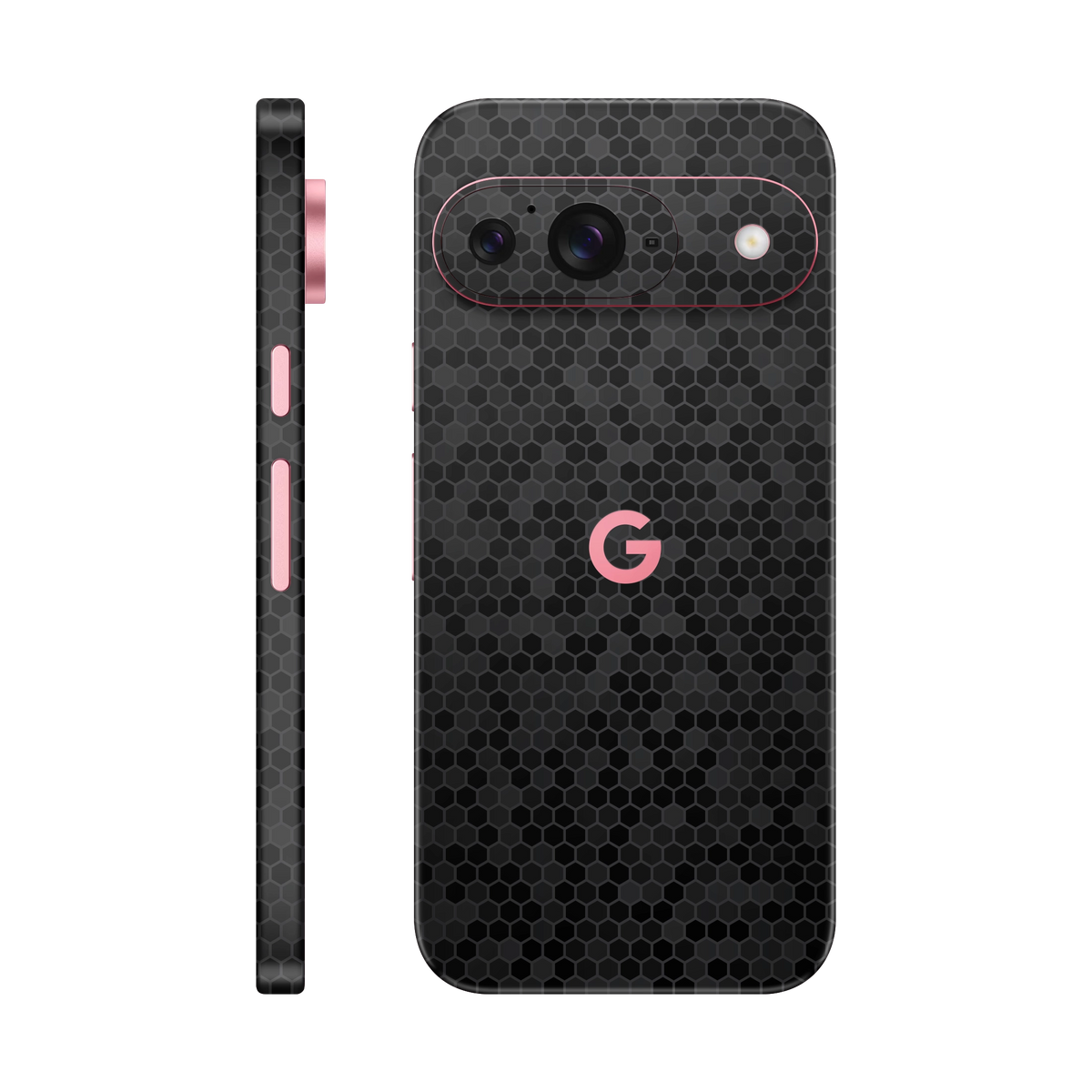 Folie de protectie pentru Google Pixel 9, eSkins Elegans, Skin Honeycomb Negru