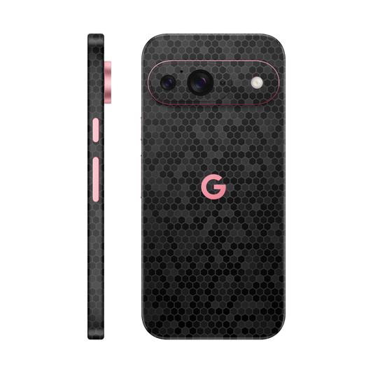 Folie de protectie pentru Google Pixel 9, eSkins Elegans, Skin Honeycomb Negru