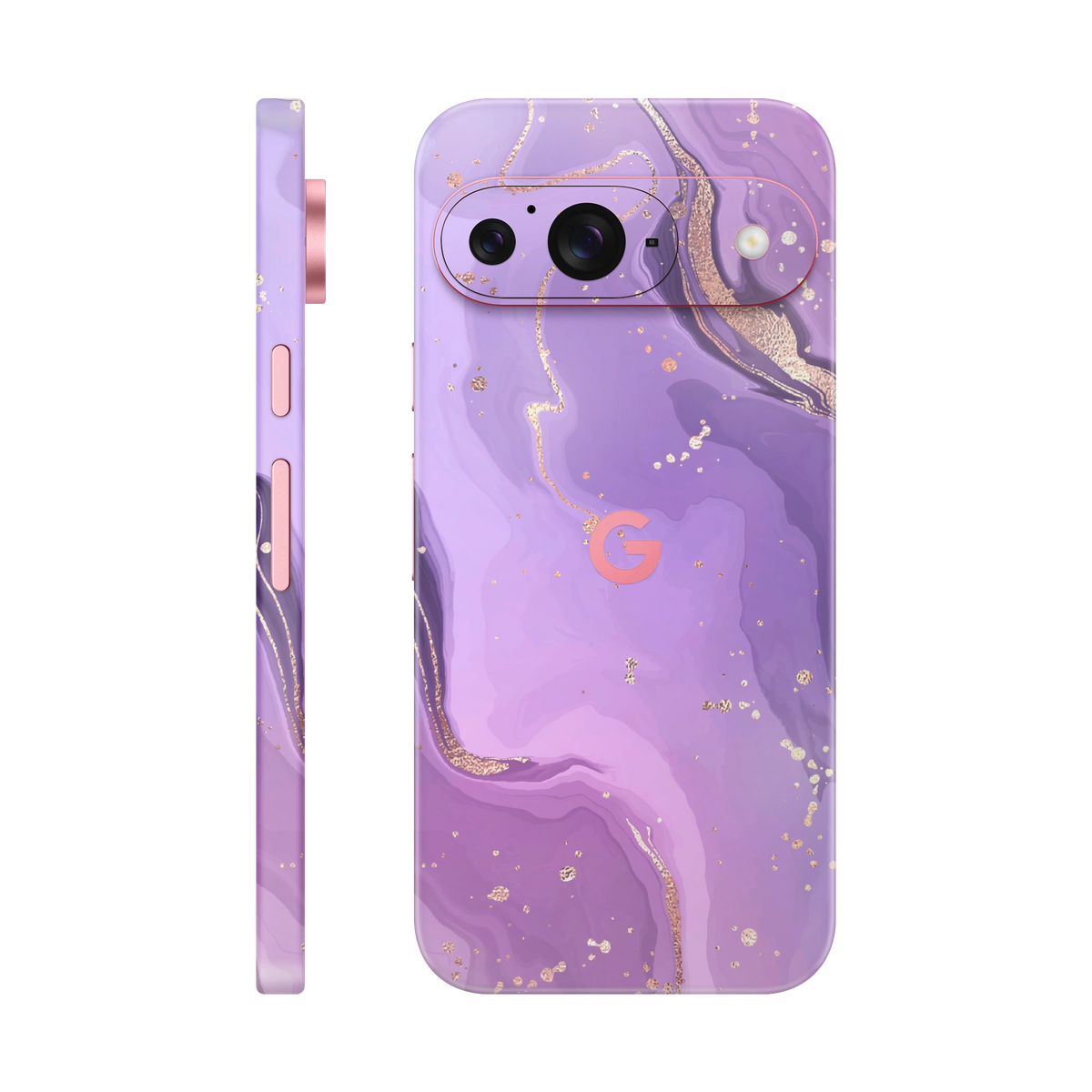 Folie de protectie pentru Google Pixel 9, eSkins Signature, Skin Lavender Swirl