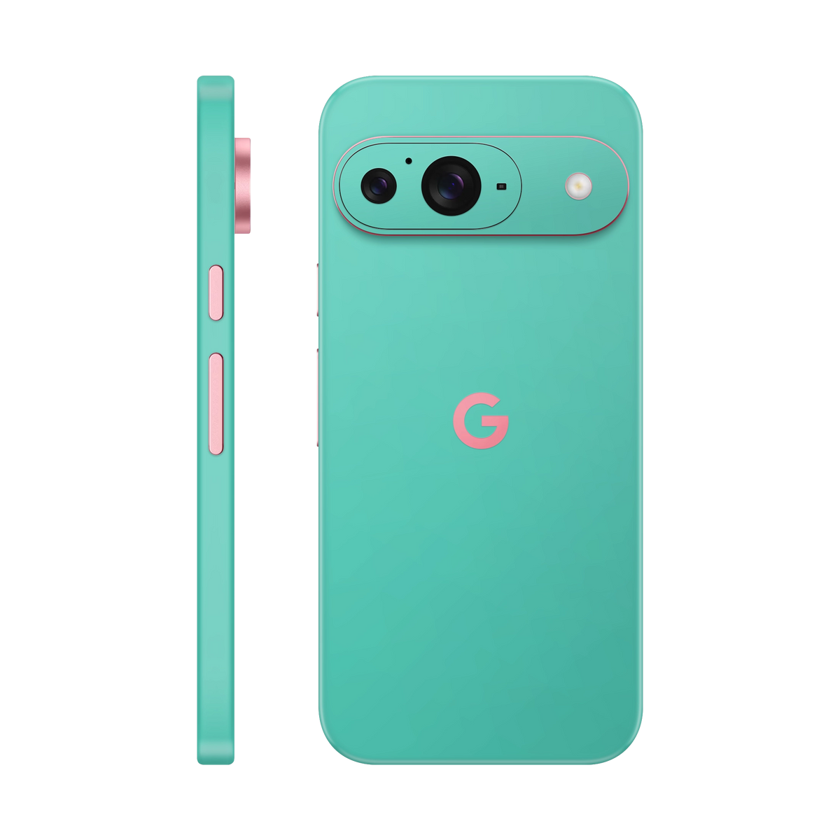 Folie de protectie pentru Google Pixel 9, eSkins Unique, Skin Mat Verde Menta