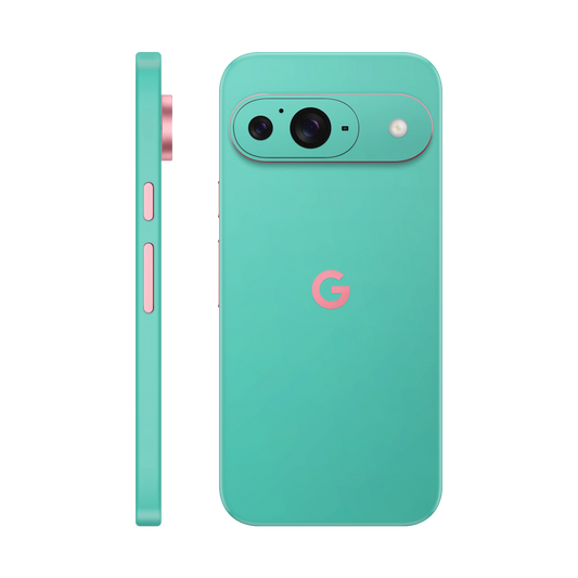 Folie de protectie pentru Google Pixel 9, eSkins Unique, Skin Mat Verde Menta