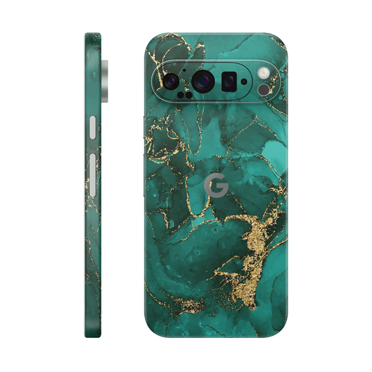 Folie de protectie pentru Google Pixel 9 Pro, eSkins Signature, Skin Ethereal Green