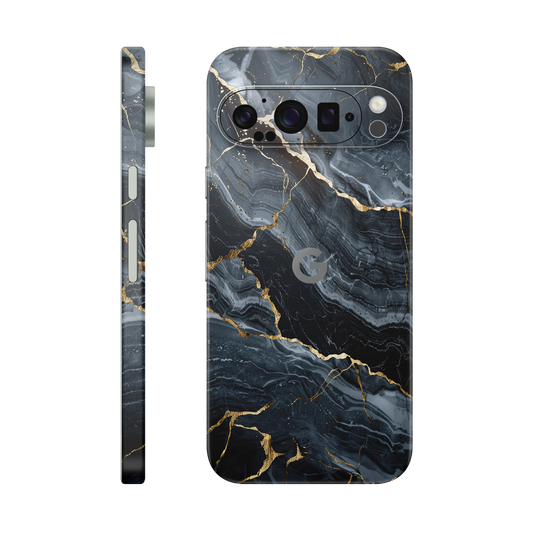Folie de protectie pentru Google Pixel 9 Pro, eSkins Signature, Skin Gilded Abyss