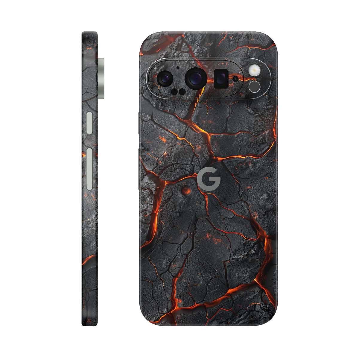 Folie de protectie pentru Google Pixel 9 Pro, eSkins Signature, Skin Inferno Crust