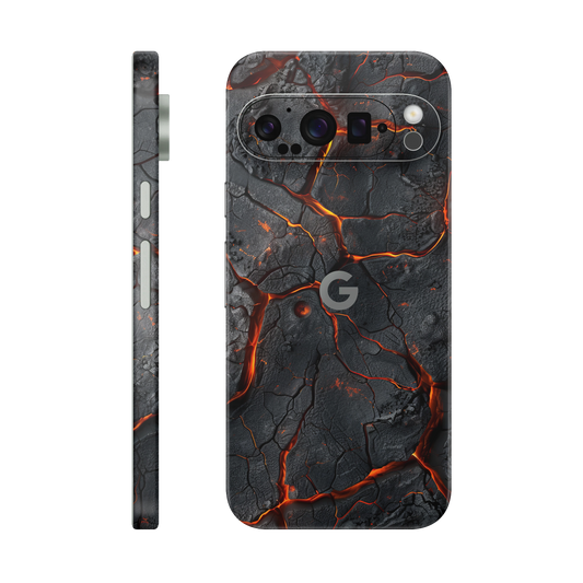 Folie de protectie pentru Google Pixel 9 Pro, eSkins Signature, Skin Inferno Crust