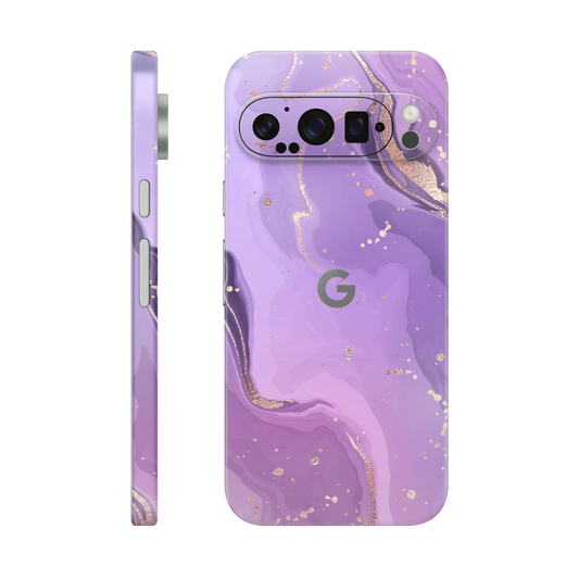 Folie de protectie pentru Google Pixel 9 Pro, eSkins Signature, Skin Lavender Swirl