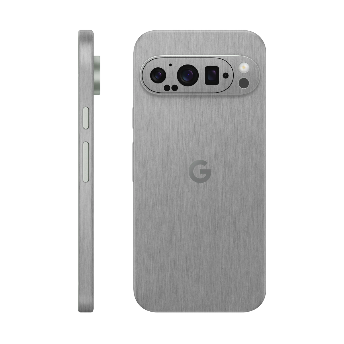 Folie de protectie pentru Google Pixel 9 Pro, eSkins Elegans, Skin Metalic Grafit