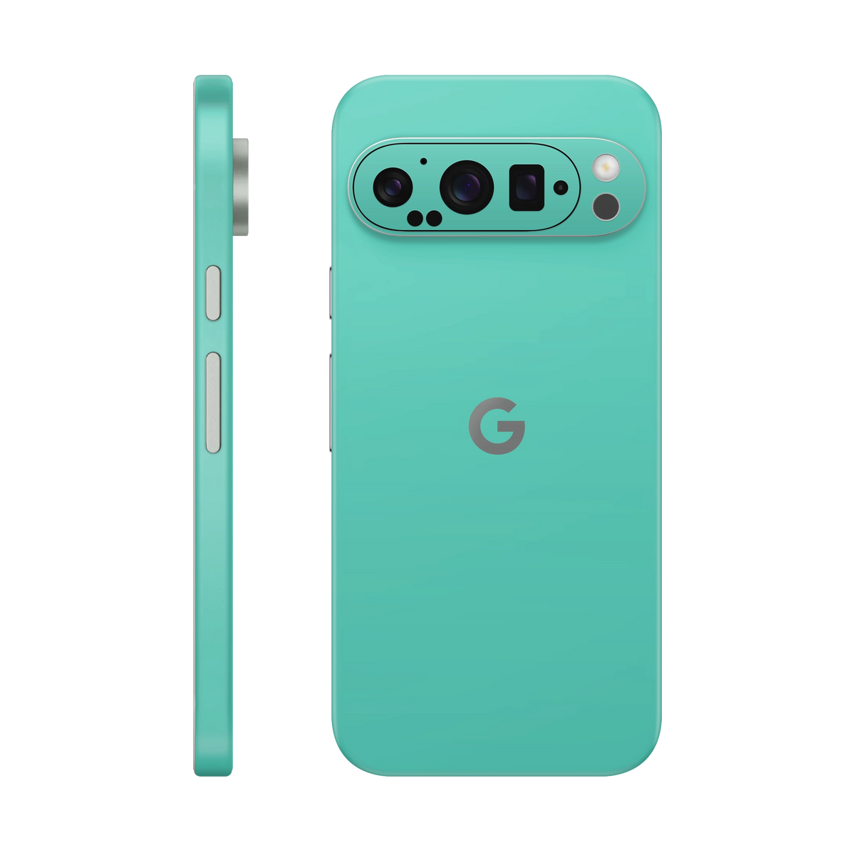Folie de protectie pentru Google Pixel 9 Pro, eSkins Unique, Skin Mat Verde Menta