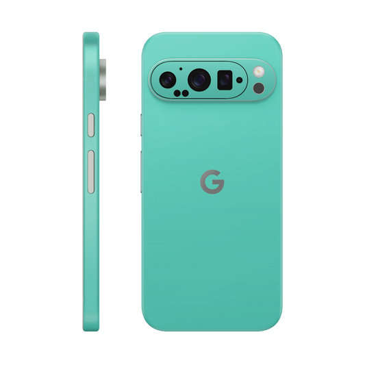 Folie de protectie pentru Google Pixel 9 Pro, eSkins Unique, Skin Mat Verde Menta