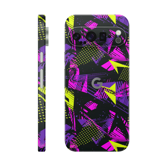 Folie de protectie pentru Google Pixel 9 Pro, eSkins Signature, Skin Urban Graffiti
