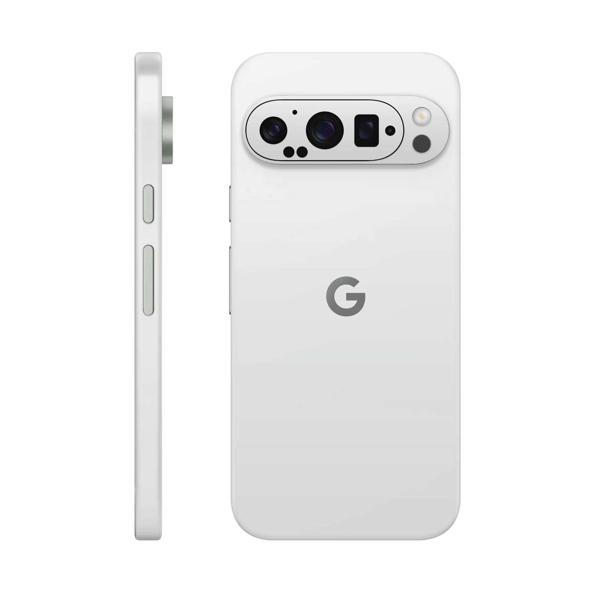 Folie de protectie pentru Google Pixel 9 Pro, eSkins Unique, Skin Mat Alb