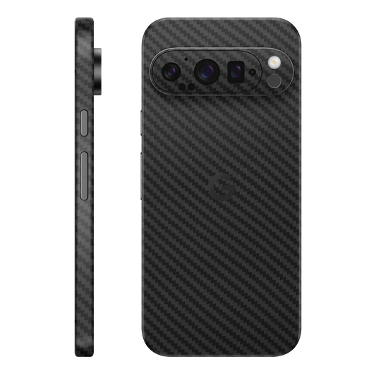 Folie de protectie pentru Google Pixel 9 Pro XL, eSkins Elegans, Skin Carbon Negru