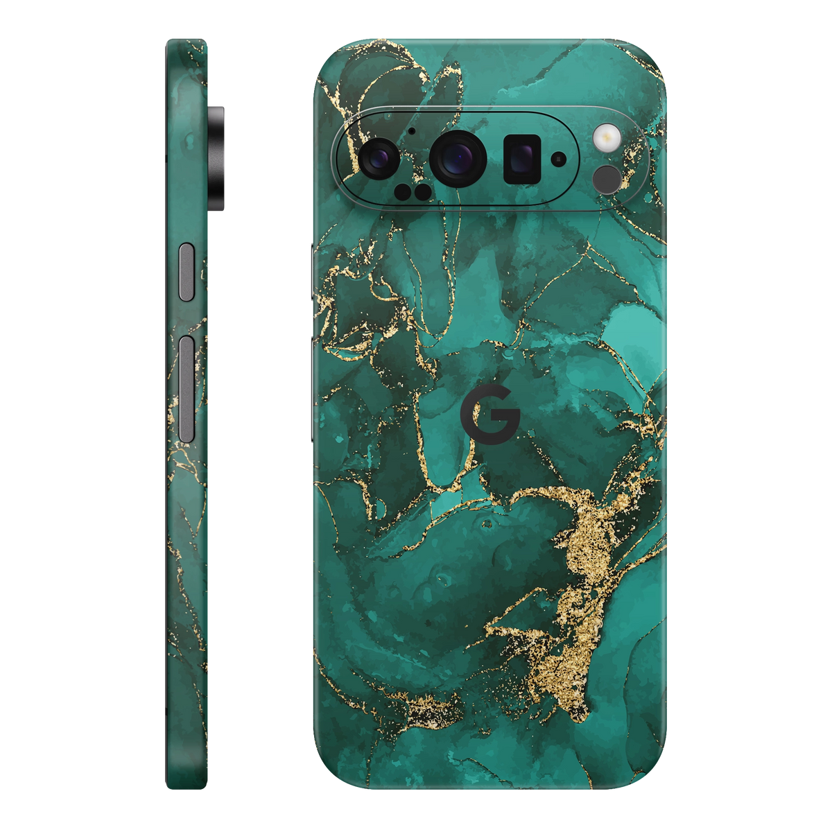 Folie de protectie pentru Google Pixel 9 Pro XL, eSkins Signature, Skin Ethereal Green