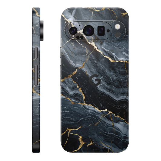 Folie de protectie pentru Google Pixel 9 Pro XL, eSkins Signature, Skin Gilded Abyss