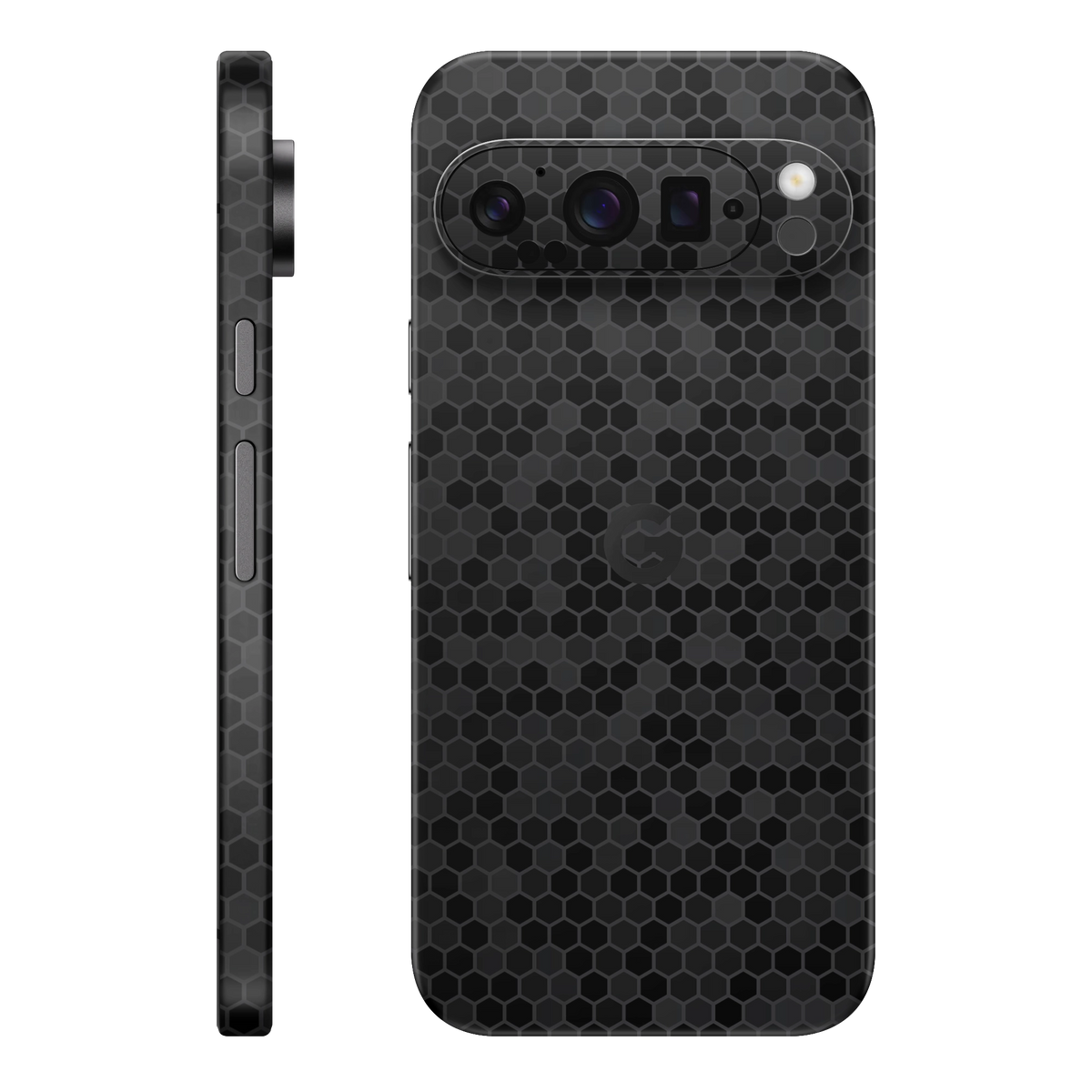 Folie de protectie pentru Google Pixel 9 Pro XL, eSkins Elegans, Skin Honeycomb Negru
