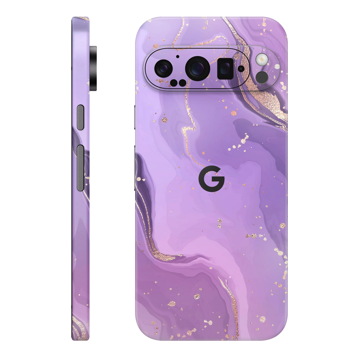 Folie de protectie pentru Google Pixel 9 Pro XL, eSkins Signature, Skin Lavender Swirl