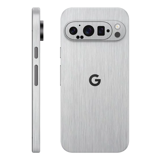 Folie de protectie pentru Google Pixel 9 Pro XL, eSkins Elegans, Skin Metalic Gri