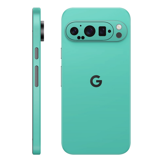 Folie de protectie pentru Google Pixel 9 Pro XL, eSkins Unique, Skin Mat Verde Menta
