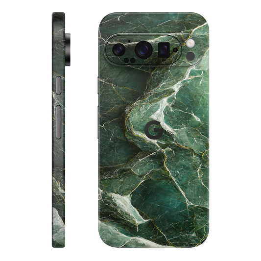 Folie de protectie pentru Google Pixel 9 Pro XL, eSkins Signature, Skin Mystic Emerald