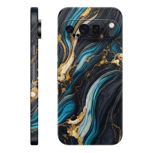 Folie de protectie pentru Google Pixel 9 Pro XL, eSkins Signature, Skin Mystic Ocean