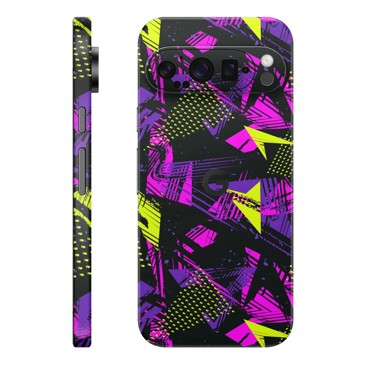 Folie de protectie pentru Google Pixel 9 Pro XL, eSkins Signature, Skin Urban Graffiti