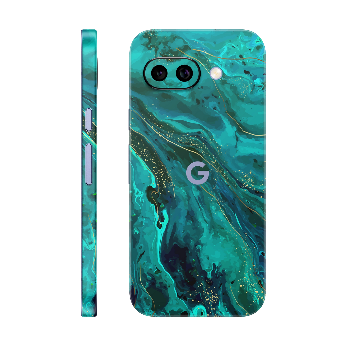 Folie de protectie pentru Google Pixel 9a, eSkins Signature, Skin Celestial Lagoon