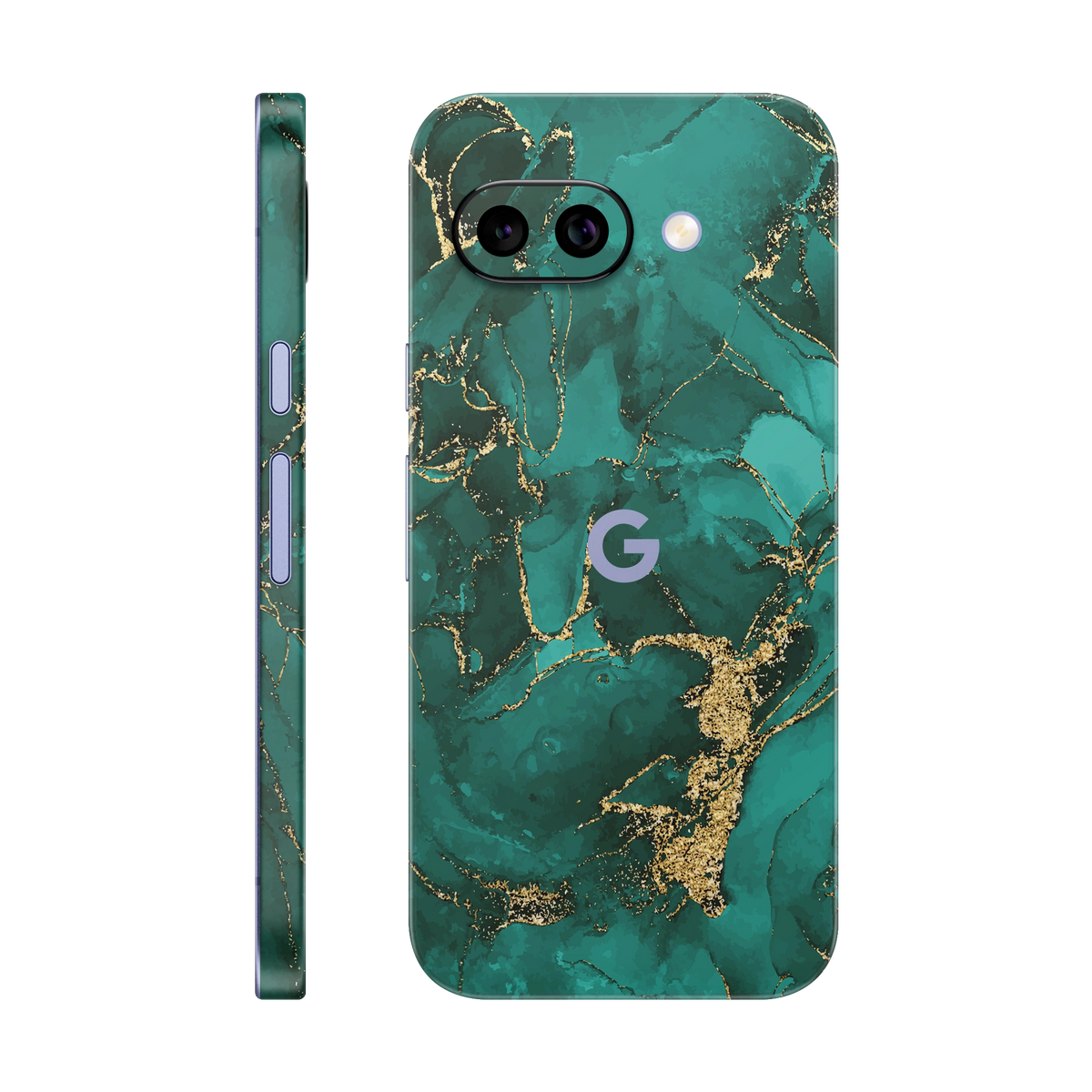 Folie de protectie pentru Google Pixel 9a, eSkins Signature, Skin Ethereal Green