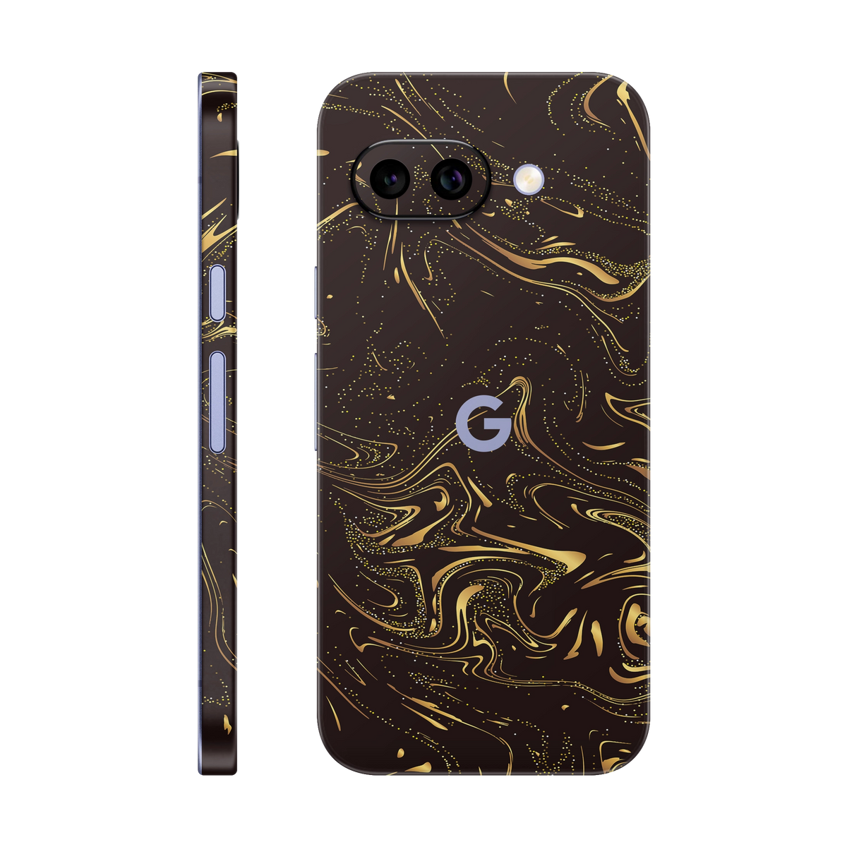 Folie de protectie pentru Google Pixel 9a, eSkins Signature, Skin Golden Noir