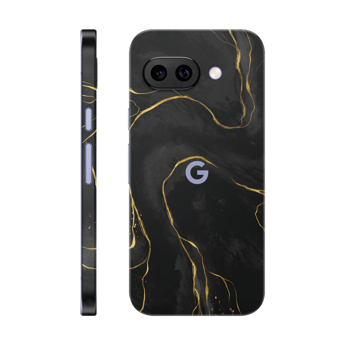 Folie de protectie pentru Google Pixel 9a, eSkins Signature, Skin Golden Onyx