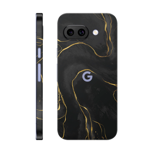 Folie de protectie pentru Google Pixel 9a, eSkins Signature, Skin Golden Onyx