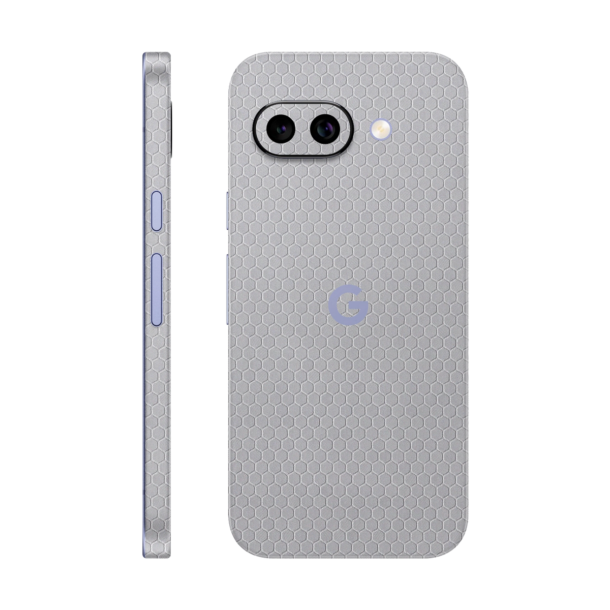 Folie de protectie pentru Google Pixel 9a, eSkins Elegans, Skin Honeycomb Gri