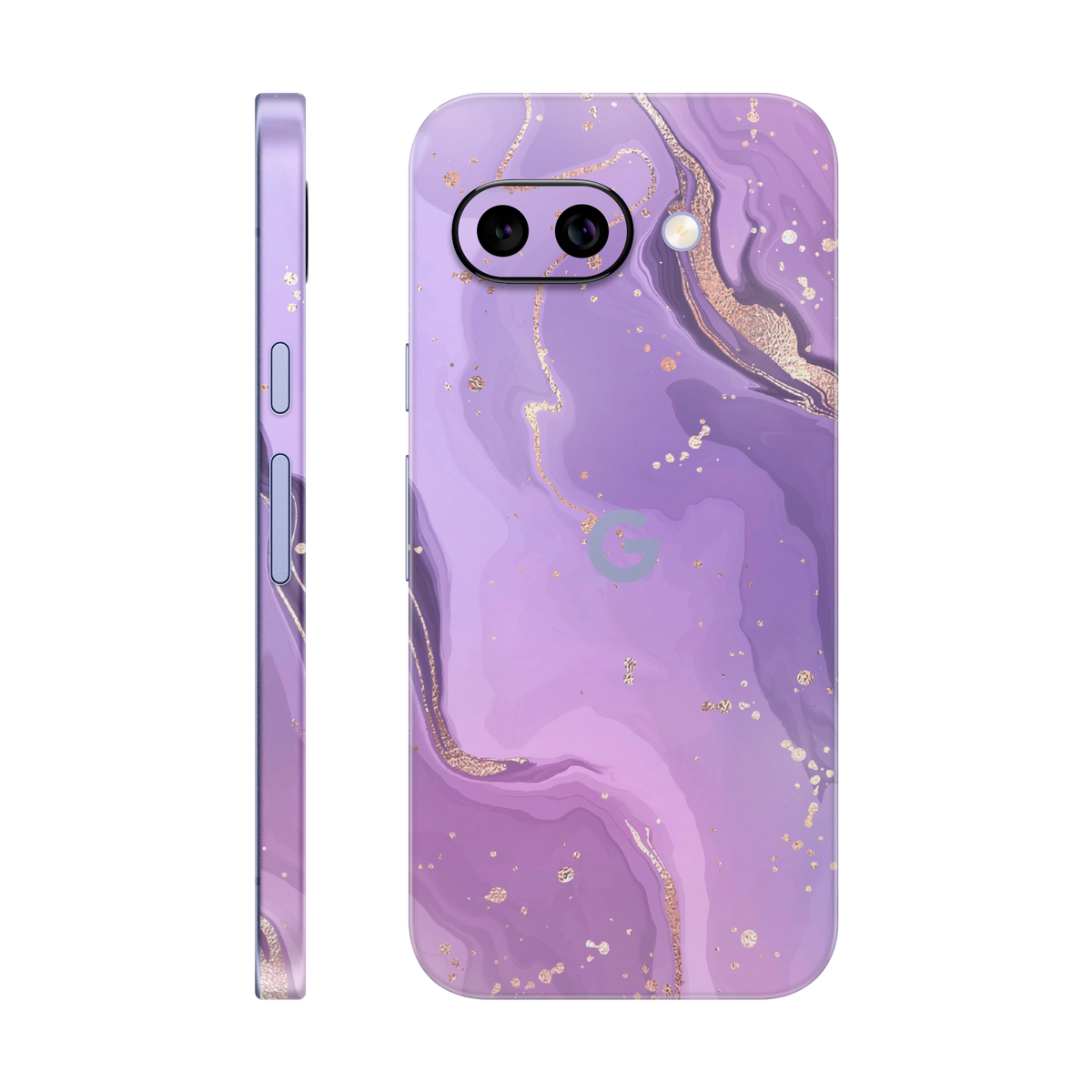 Folie de protectie pentru Google Pixel 9a, eSkins Signature, Skin Lavender Swirl