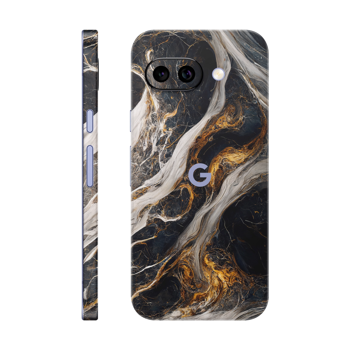 Folie de protectie pentru Google Pixel 9a, eSkins Signature, Skin Luxe Nebula