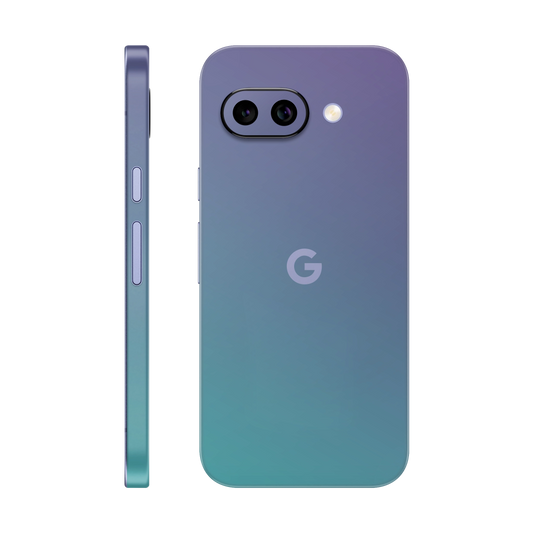 Folie de protectie pentru Google Pixel 9a, eSkins Unique, Skin Cameleon Turcoaz-Lavanda