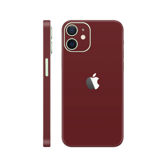 Folie de protectie pentru iPhone 12, eSkins Unique, Skin Mat Cupru
