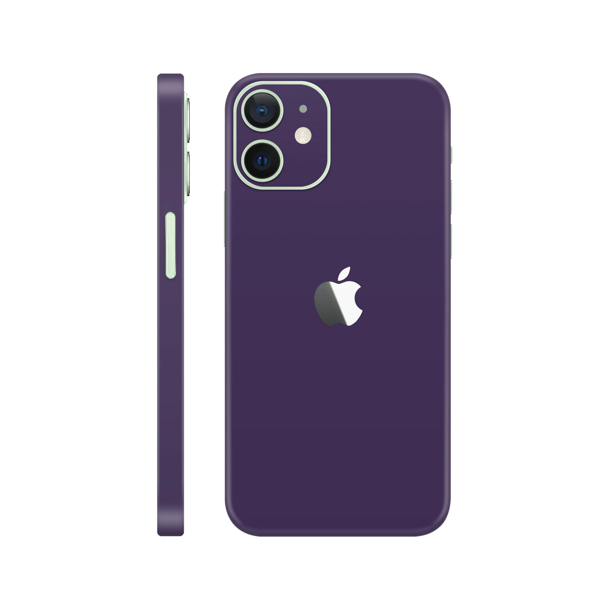 Folie de protectie pentru iPhone 12, eSkins Unique, Skin Mat Mov