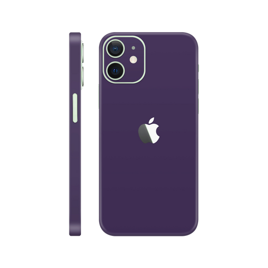 Folie de protectie pentru iPhone 12, eSkins Unique, Skin Mat Mov