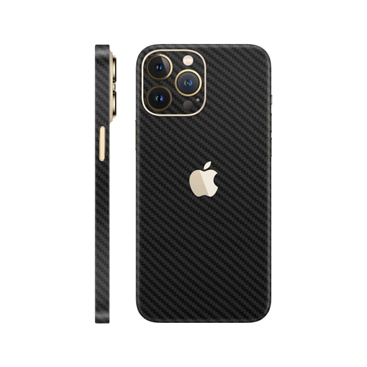 Skin iPhone 12 Pro, Carbon 3D Black