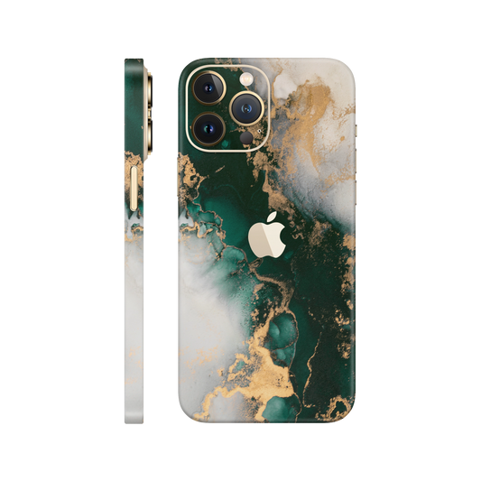Folie de protectie pentru iPhone 12 Pro, eSkins Signature, Skin Forest Mist
