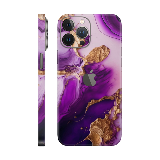 Folie de protectie pentru iPhone 12 Pro Max, eSkins Signature, Skin Amethyst Dream