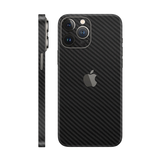 Skin iPhone 12 Pro Max, Carbon 3D Black