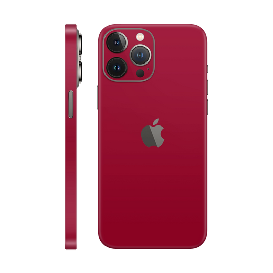 Skin iPhone 12 Pro Max, Matte Visiniu